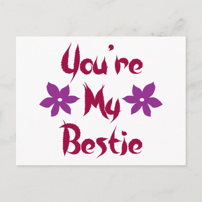 You're My Bestie Postcard (Front)