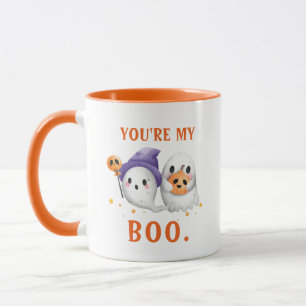 You're My Boo Cute Ghost Happy Halloween Mug