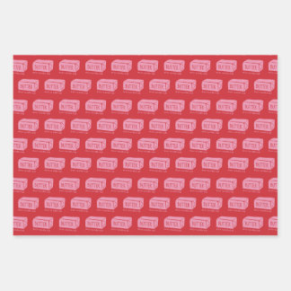 You're My Butter Half - Punny Valentine's Wrapping Wrapping Paper Sheet