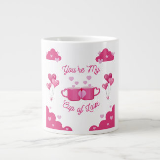 You're My Cup of Love – Romantic Gift Art Print  