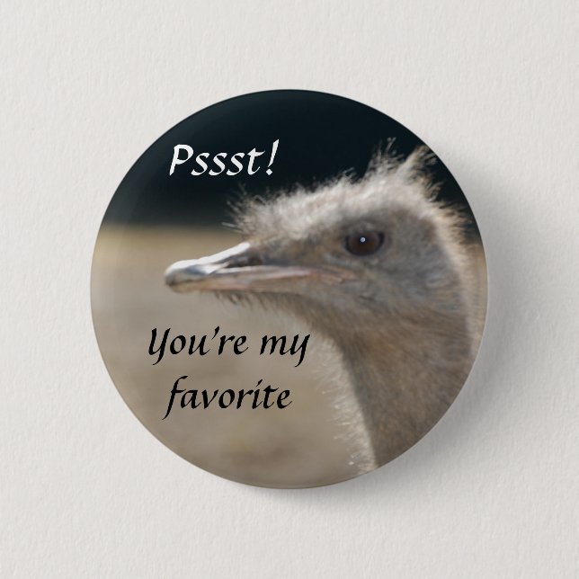 You're My Favourite - button (Front)