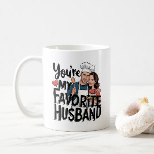 youre my favourite husband, Funny Quote Coffee Mug