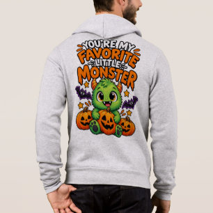 You're My Favourite Little Monster - Cute Hallowee Hoodie