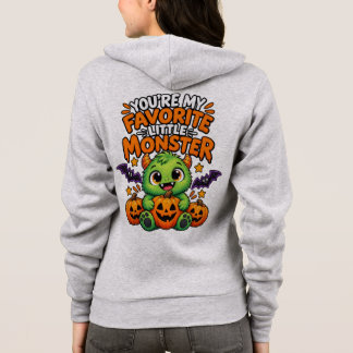 You're My Favourite Little Monster - Cute Hallowee Hoodie