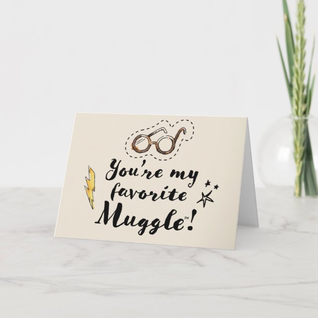 You're My Favourite Muggle™ Card (Front)