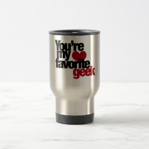 Youre my favourite nerd travel mug