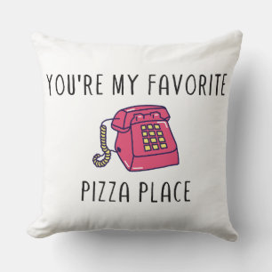 You're My Favourite Pizza Place - Smosh TNTL Quote Cushion