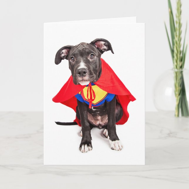 You're My Hero Greeting Card (Front)