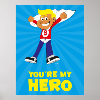 You're My Hero Poster