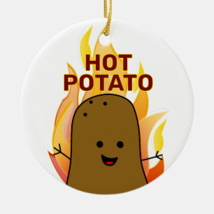 You're My Hot Potato Ceramic Tree Decoration