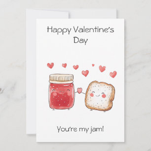 You're My Jam!" – Cute & Punny Valentine’s Day  Card