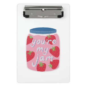 You're My Jam Love Quote Mini Clipboard