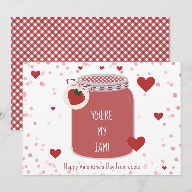 You're My Jam Strawberry Valentine's Day (Front/Back)