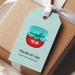 You're My Jam Valentine, Kids School Classroom Gift Tags
