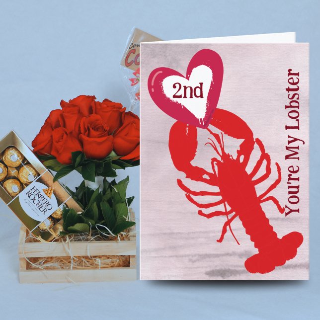 You're My Lobster | Funny Love Card Husband, Wife (Creator Uploaded)