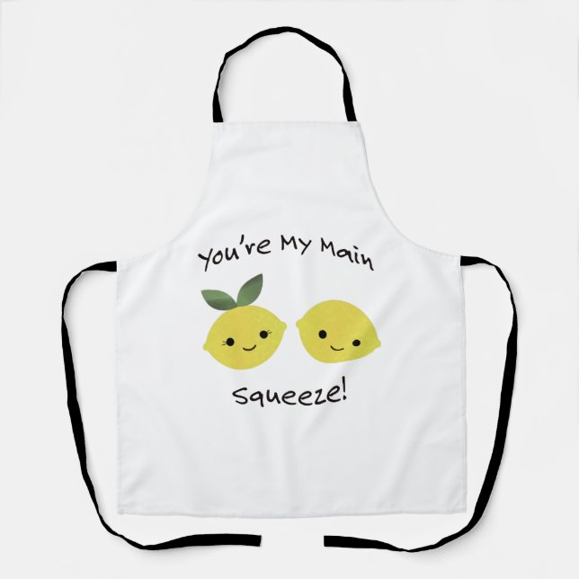 You're My Main Squeeze Lemons Apron (Front)