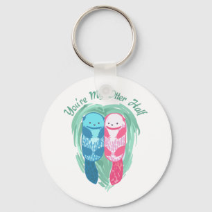 YOURE MY OTTER HALF KEY RING