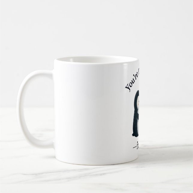 You're my penguin for life couple  coffee mug (Left)
