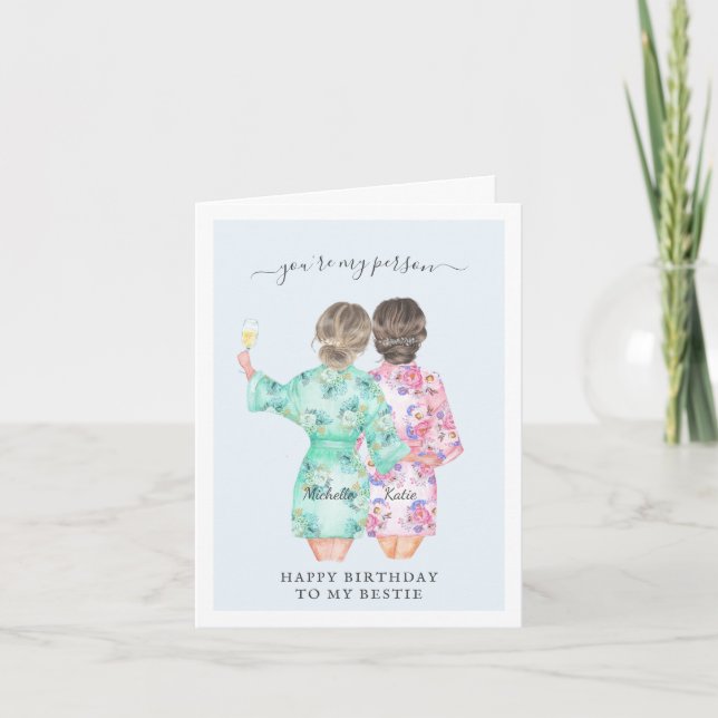 You're My Person | Best Friend Birthday Card (Front)