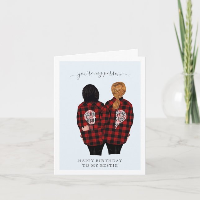 You're My Person | Best Friend Birthday Card (Front)