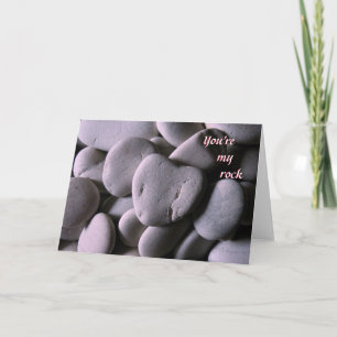 You're My Rock Greeting Card