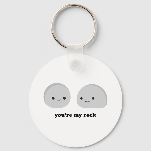 You're My Rock Key Ring (Front)
