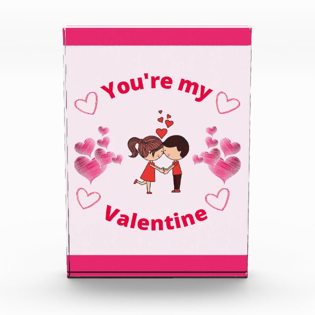 You're my Valentine    Photo Block (Front)