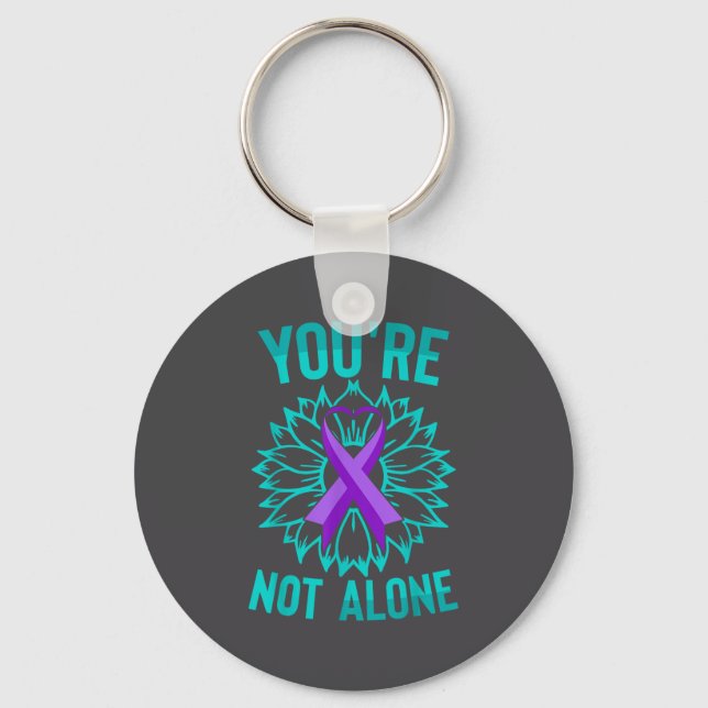 Youre Not Alone  Key Ring (Front)