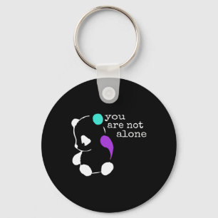 You're not Alone Semicolon Gift Suicide Prevention Key Ring