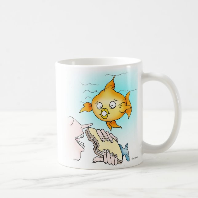 You're not really going to eat ... coffee mug (Right)
