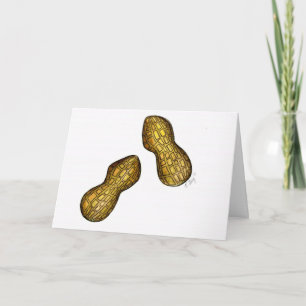 You're Nutty Nuts Peanuts Funny Friendship Card