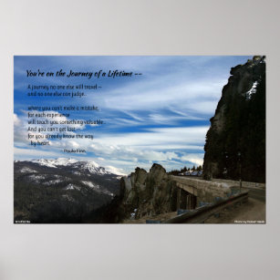 You're on the Journey of a Lifetime...Poster Poster