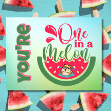 You're One in a Melon Hamster Thinking of You