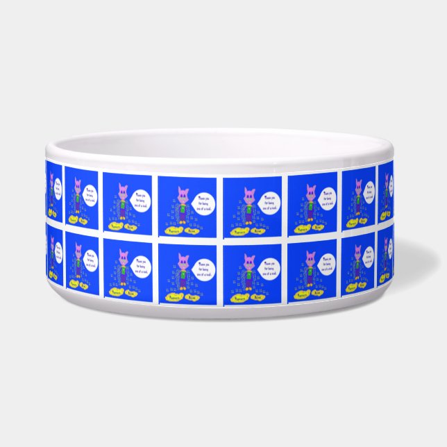 You're One of a Kind Ceramic Pet Bowl (Front)