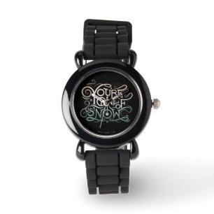 You're One Of Us Now Colourful Graphic Watch