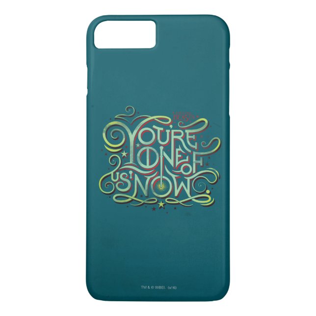 You're One Of Us Now Green Graphic Case-Mate iPhone Case (Back)