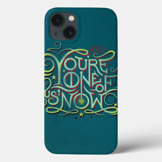 You're One Of Us Now Green Graphic Case-Mate iPhone Case (Back)