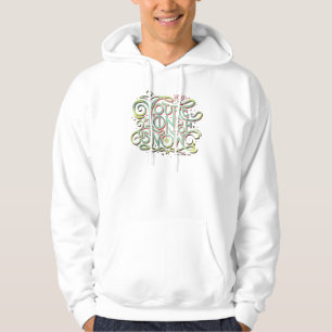 You're One Of Us Now Green Graphic Hoodie