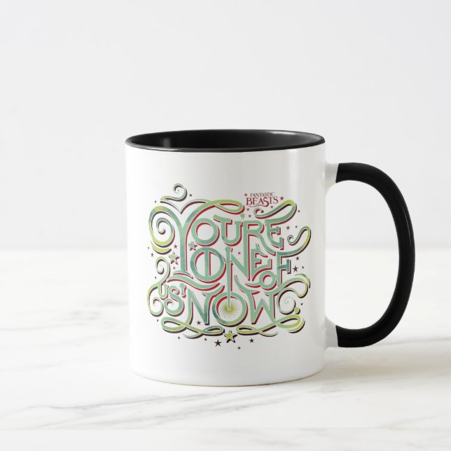 You're One Of Us Now Green Graphic Mug (Right)