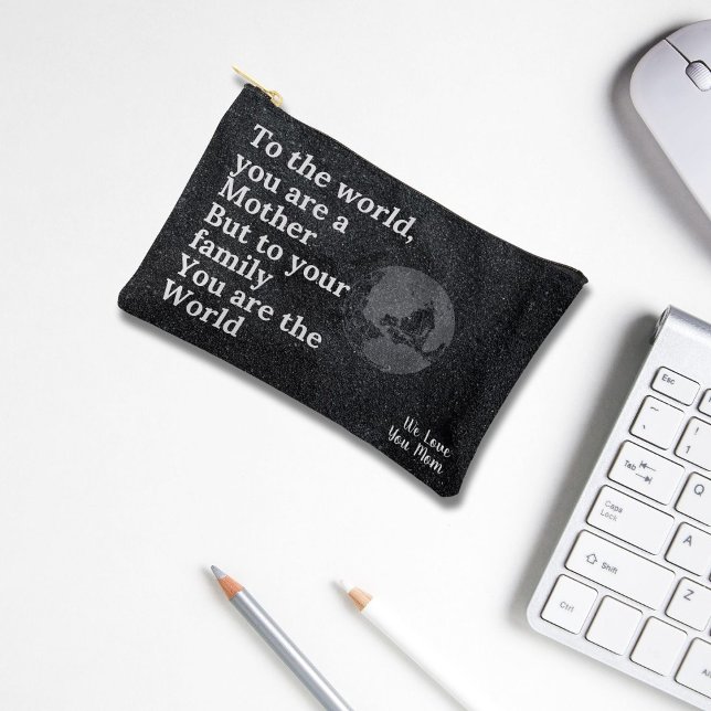 You're Our World Mum Accessory Pouch (Creator Uploaded)