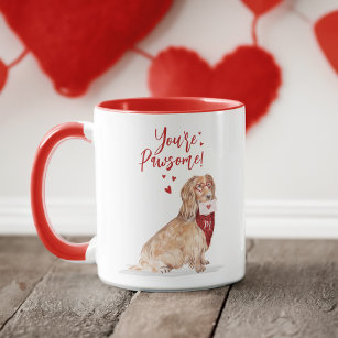 You're Pawsome Cocker Spaniel Valentines Mug