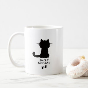 You're Pawsome Cute Coffee Mug