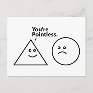 You're Pointless Postcard