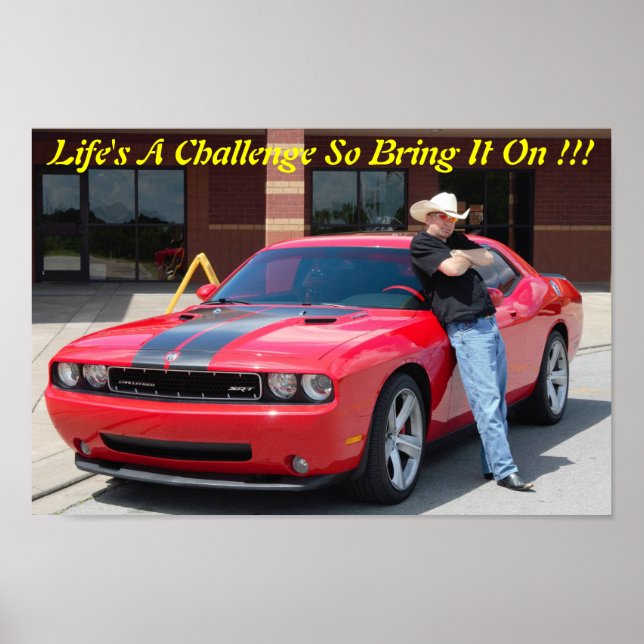 You're ready to challenge so bring it on!! poster (Front)