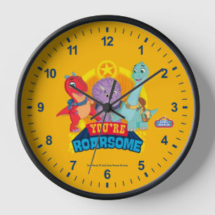 You're Roarsome Dino Ranch Clock