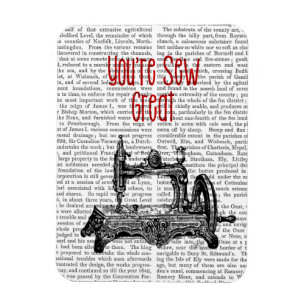 You're Sew Great Illustration Magnet