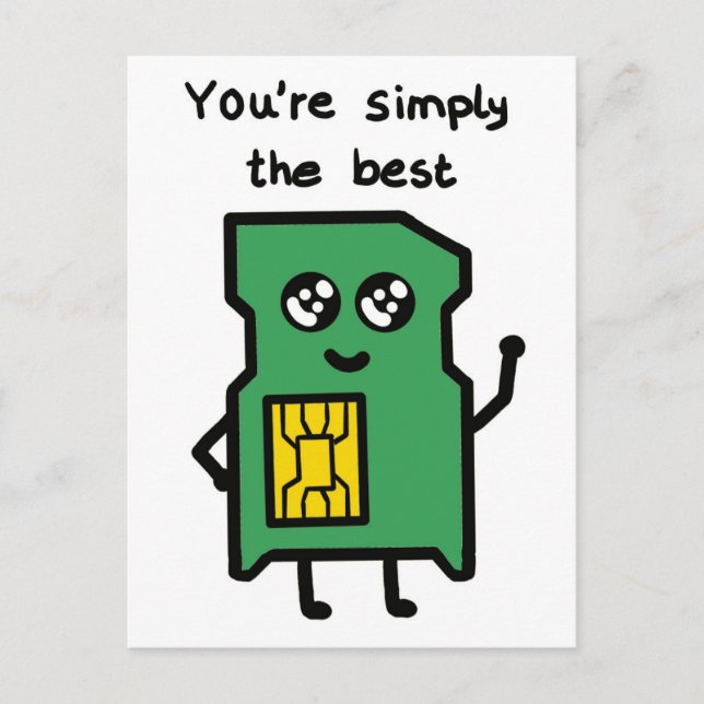 "You're Simply the Best" Card (Front)