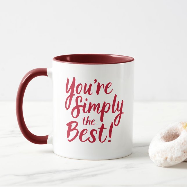You're Simply the Best Mug (With Donut)