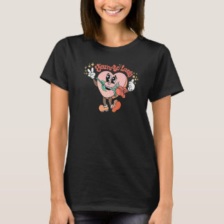 You're So Lovely Hearts Rose Groovy Happy Valentin T-Shirt