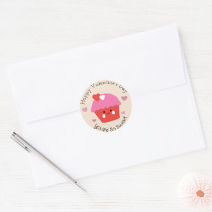 You're So Sweet Happy Valentine's Day Classic Round Sticker